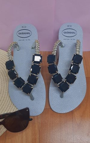 Sandália Quadradinho Luxo