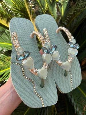 Havaianas square  coração